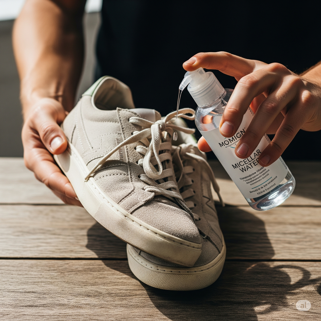 Mito o Verdad: ¿Limpiar zapatillas de gamuza con agua micelar?