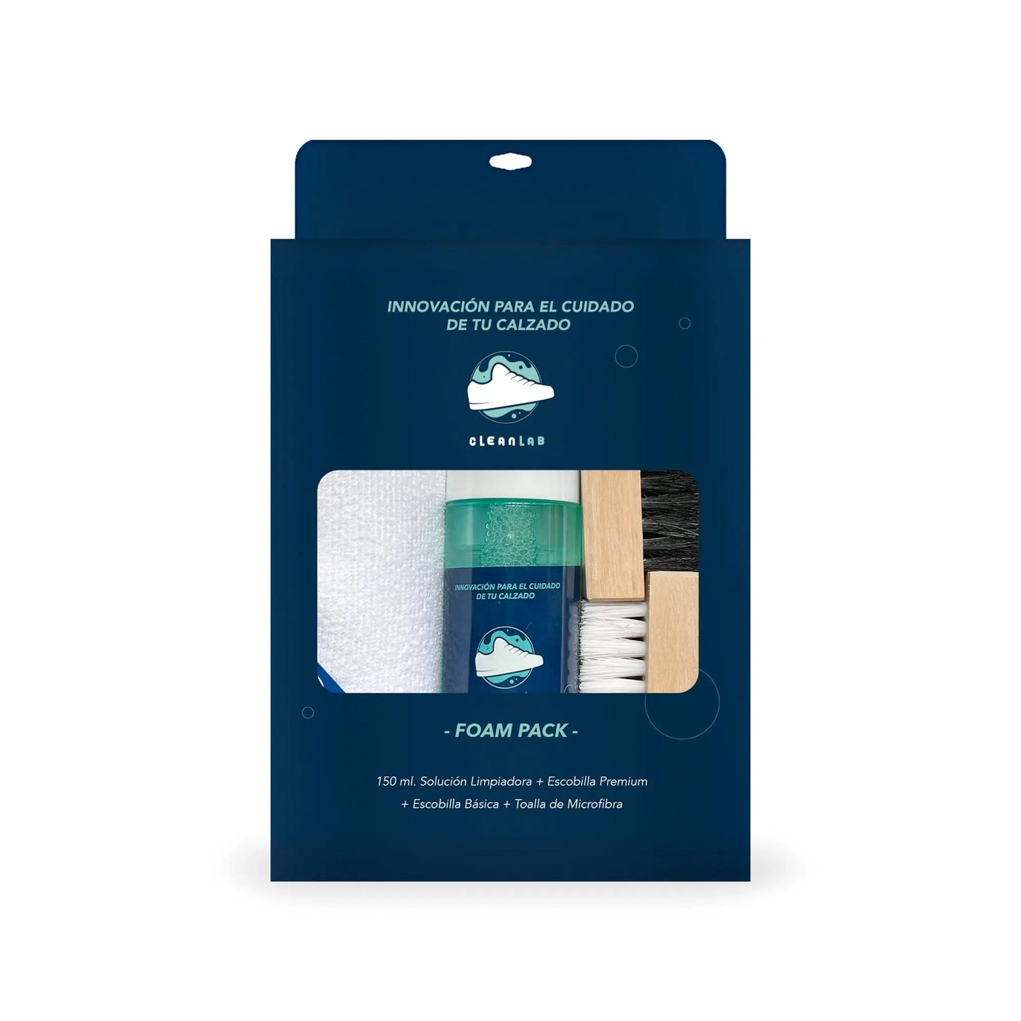 Kit de Gamuza + Foam Pack - Limpieza de Zapatillas