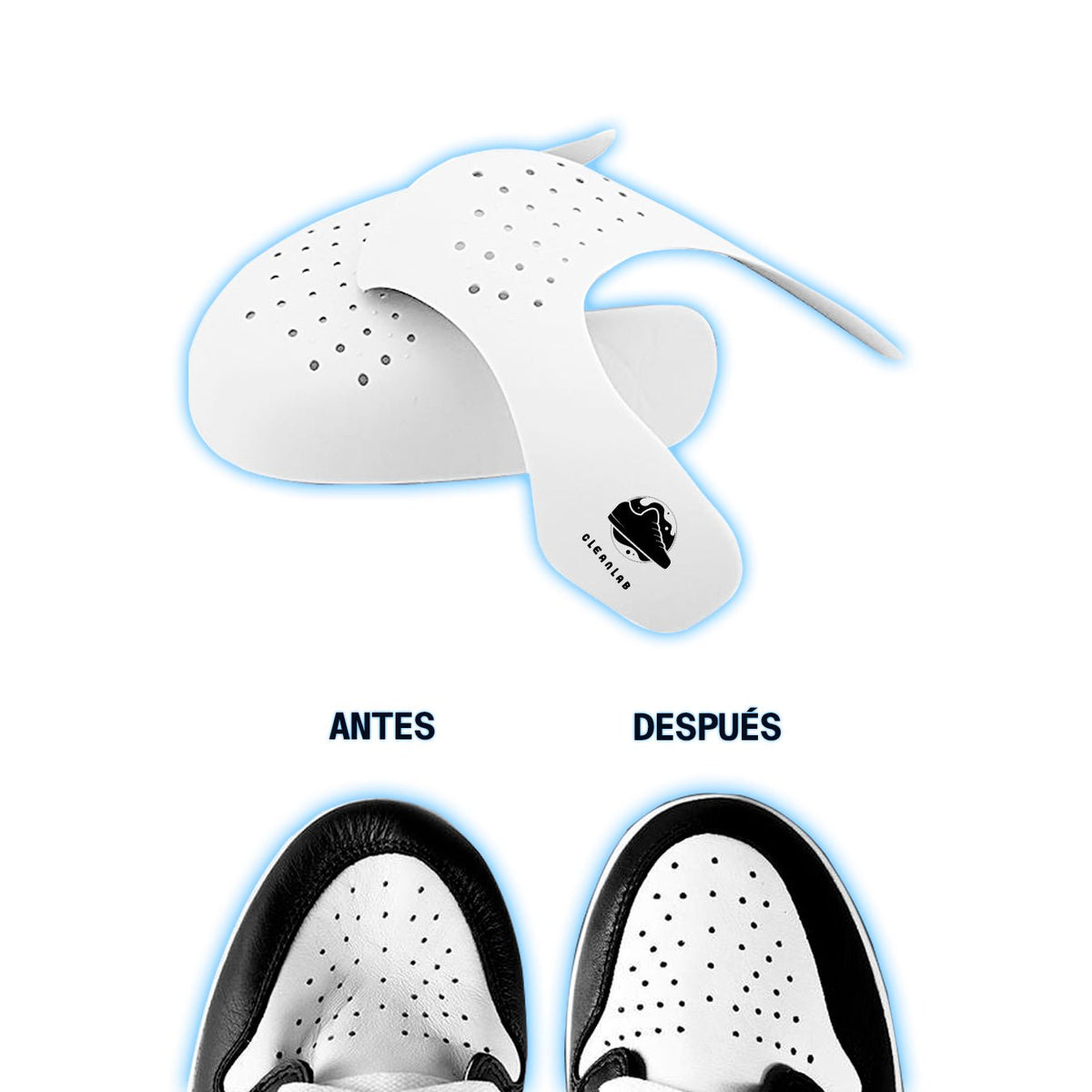 Shoe Guard - Previene arrugas en zapatillas (1 par) – Clean Lab