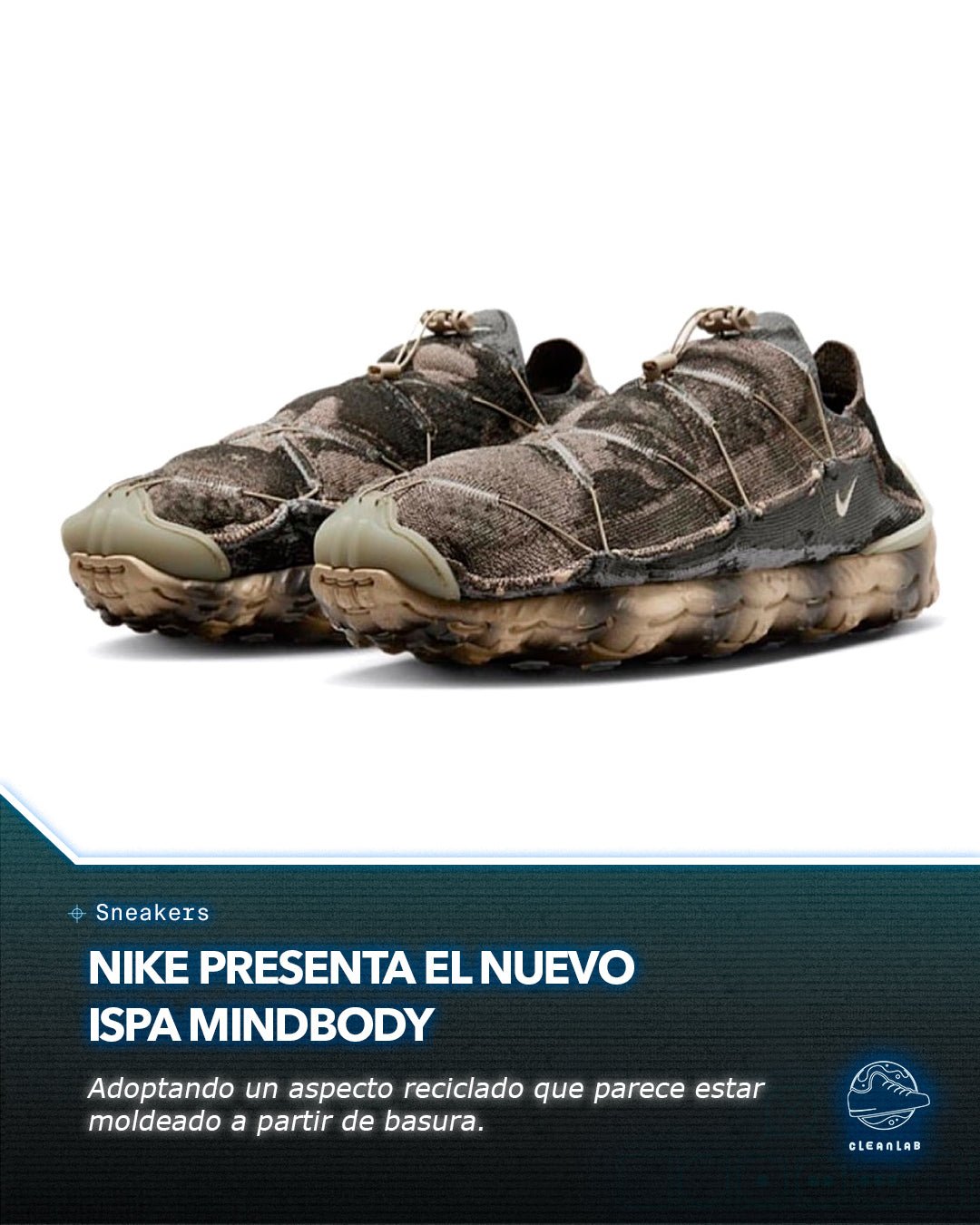 Noticia Sneakers | Nike presenta el nuevo ISPA Mindbody - Clean Lab PE
