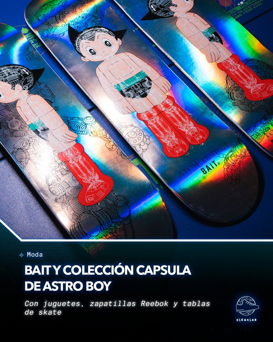 BAIT regresa con una colección cápsula completa de 'Astro Boy' - Clean Lab PE