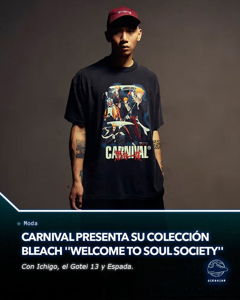 Noticias Moda | CARNIVAL presenta su colección 'Bleach' "Welcome to Soul Society"