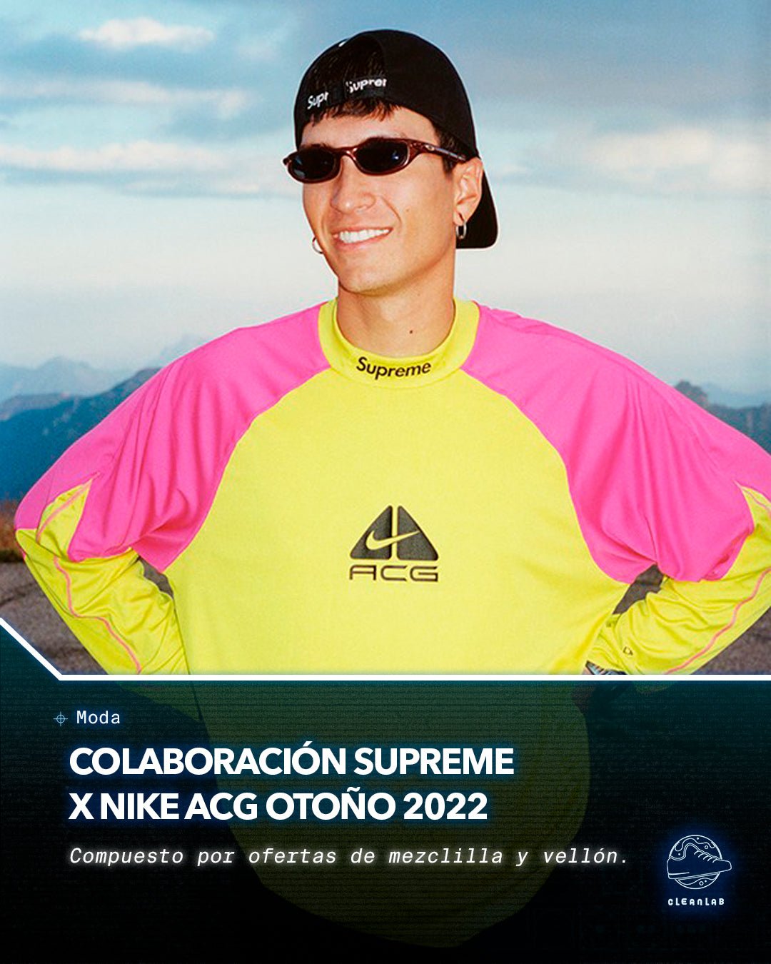 Colaboración Supreme x Nike ACG Otoño 2022 - Clean Lab PE