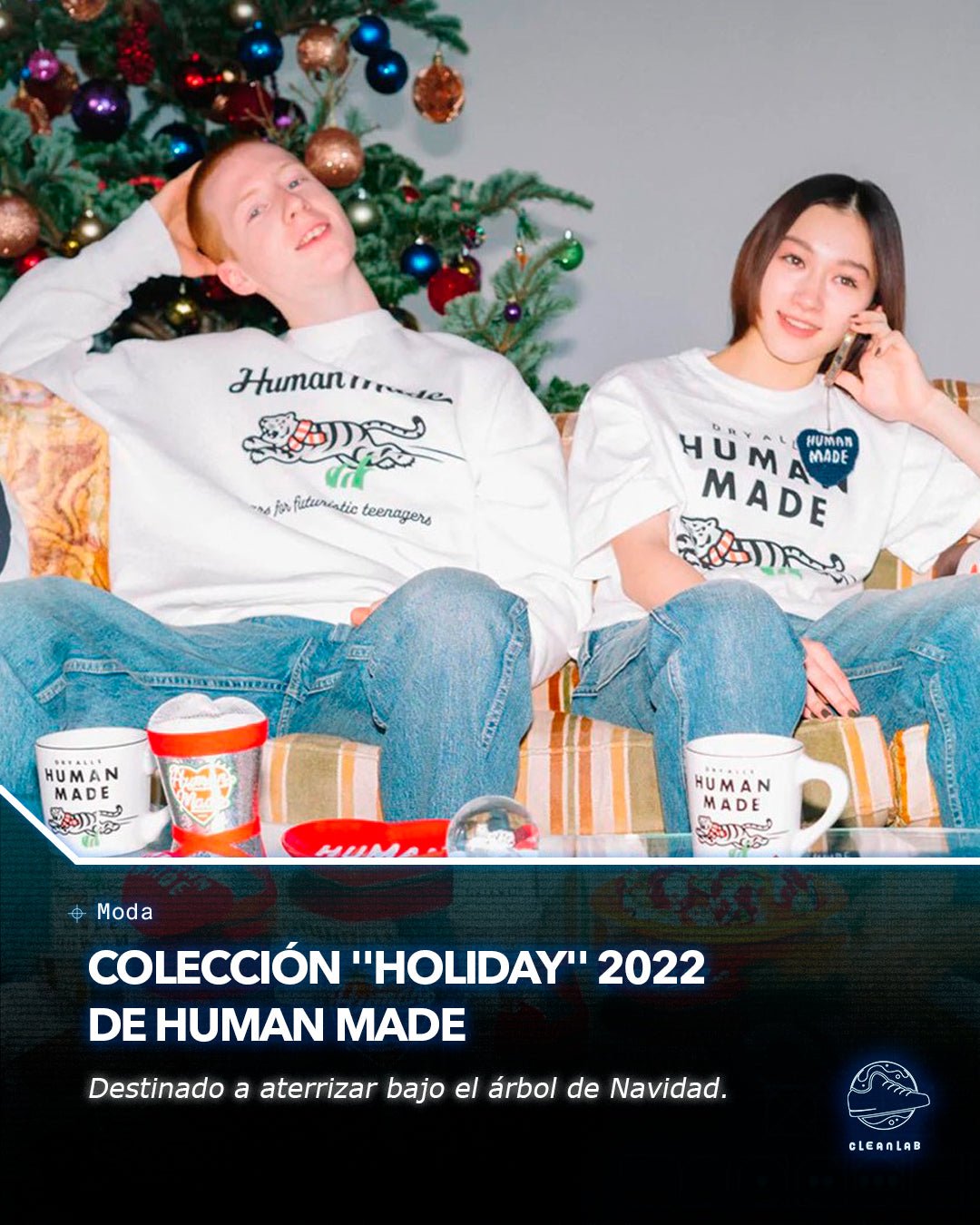 HUMAN MADE®️ se prepara para la Navidad con la colección "HOLIDAY" de 2022 - Clean Lab PE