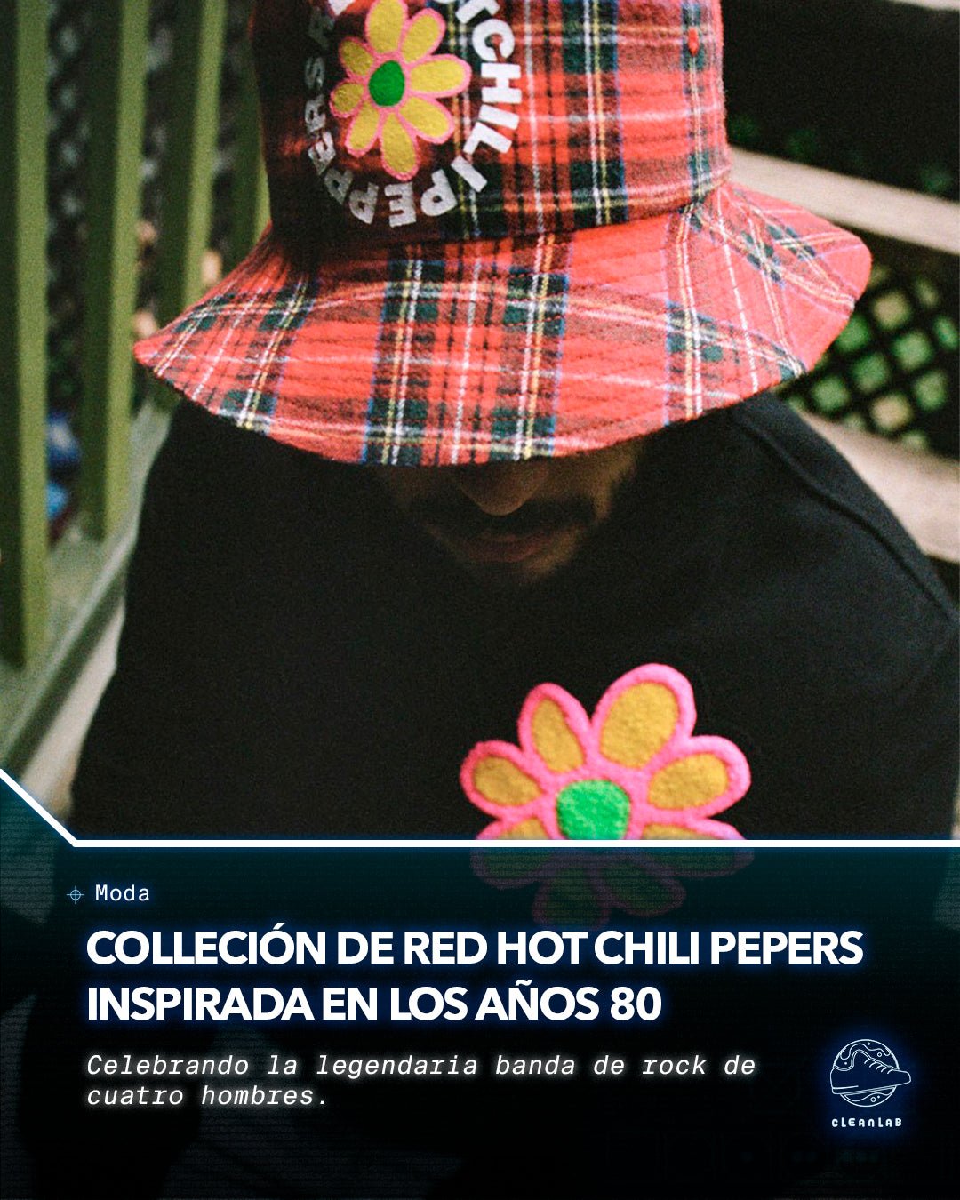 Noah prepara una colección de Red Hot Chili Peppers inspirada en los años 80 - Clean Lab PE