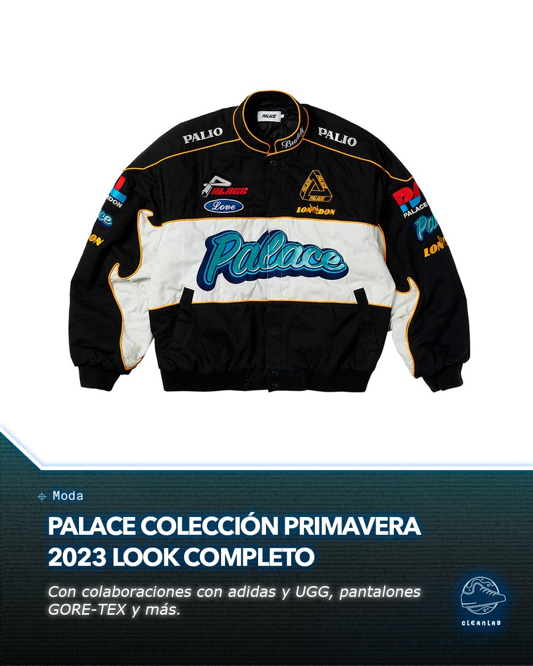 Palace Colección Primavera 2023 Look Completo - Clean Lab PE
