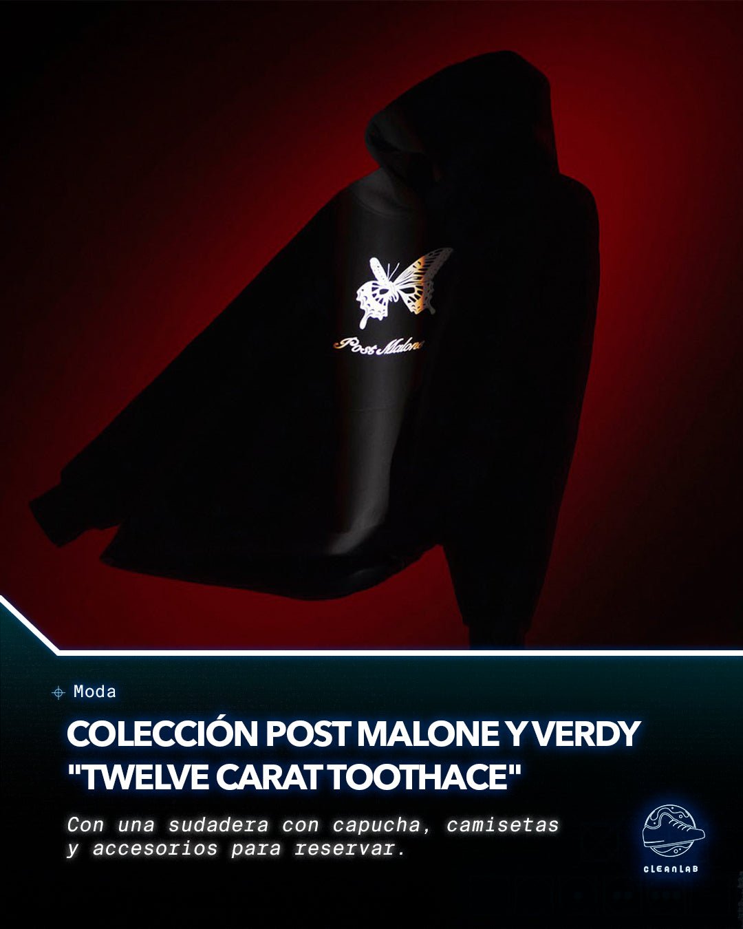 Post Malone y Verdy se unen para la colección de merchandising "Twelve Carat Toothache" - Clean Lab PE