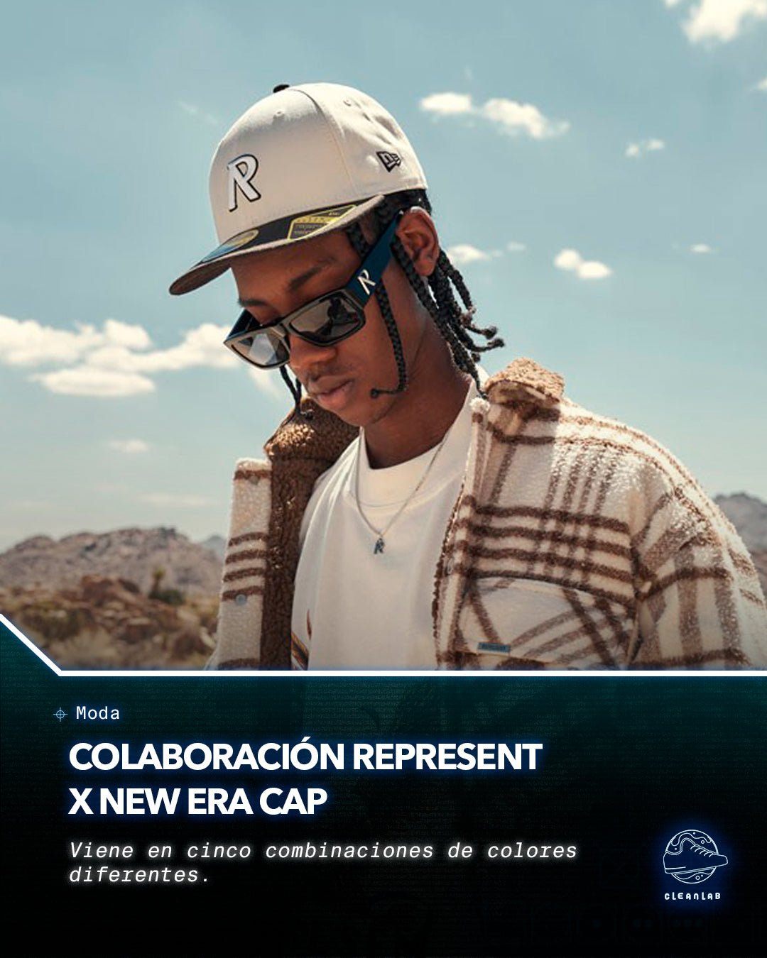 Representa encaja en FW22 con una colaboración New Era Cap - Clean Lab PE