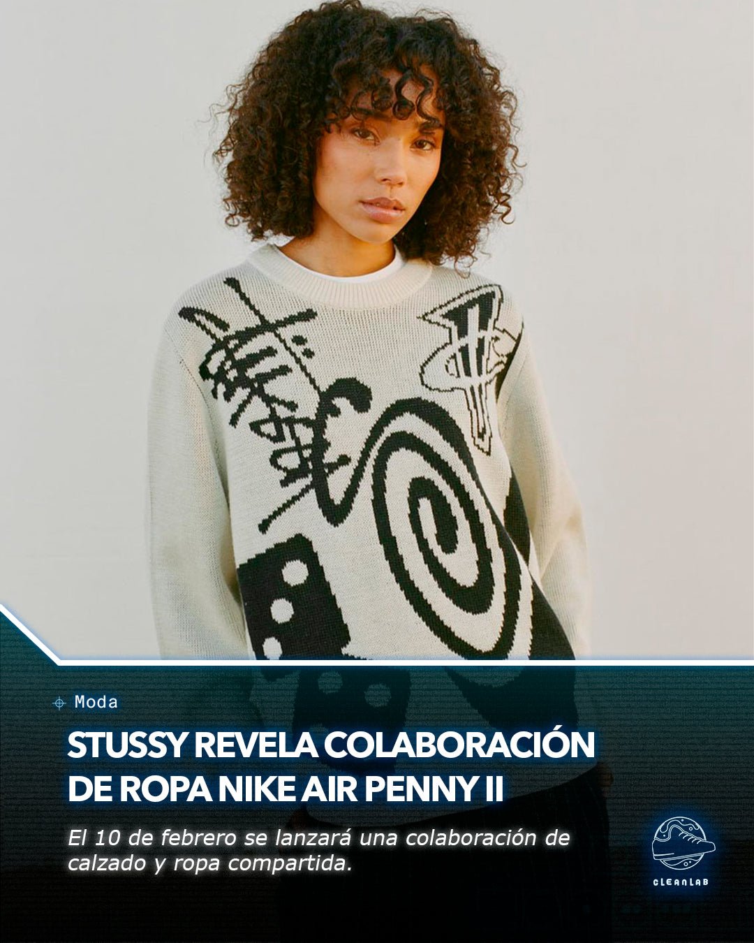 Noticias Moda | Stüssy revela la colaboración de ropa Nike Air Penny II - Clean Lab PE