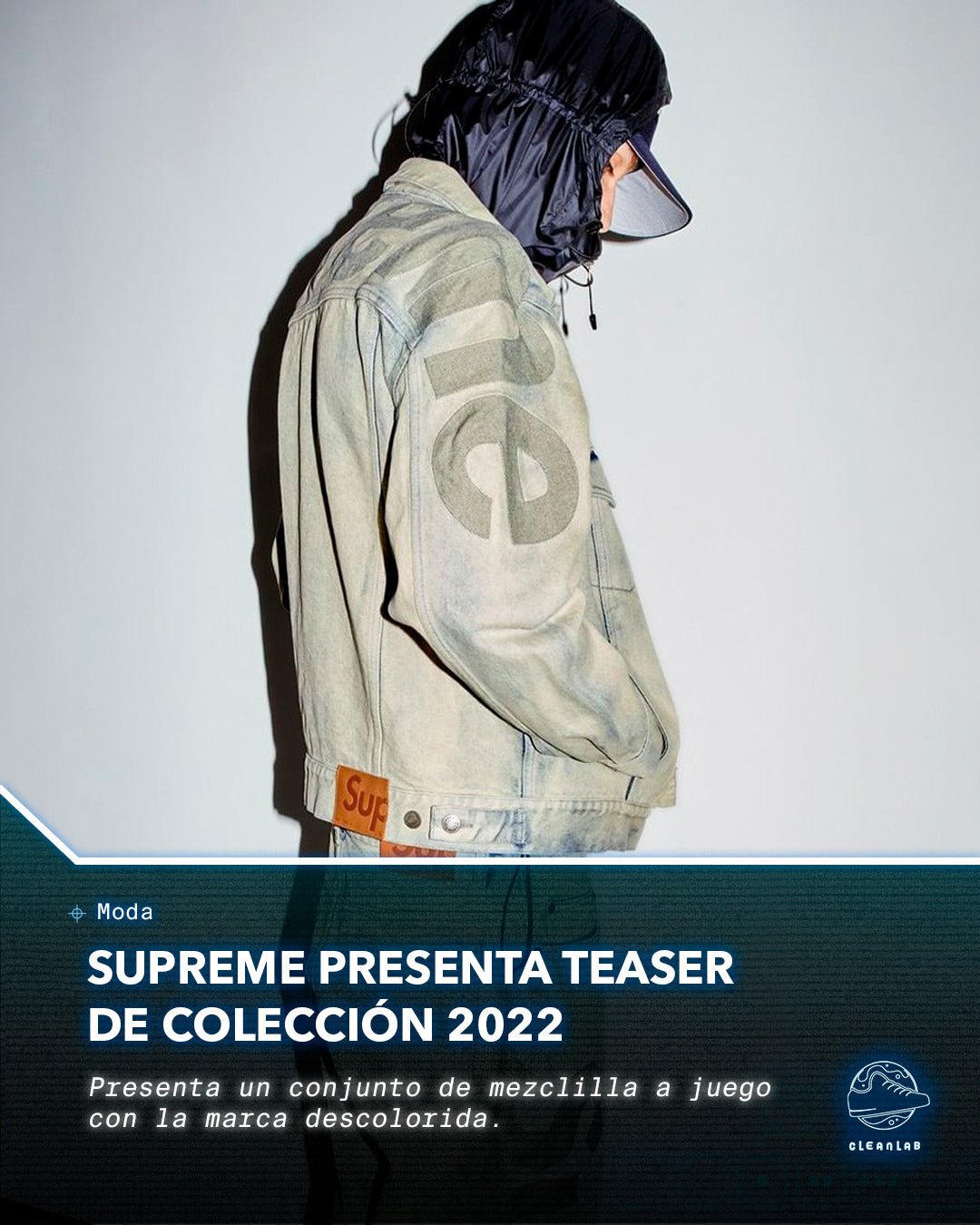 Supreme presenta teaser para su colección Primavera/Verano 2022 - Clean Lab PE