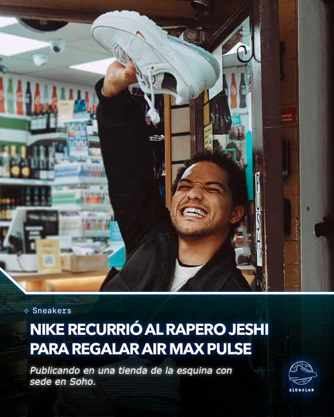 Noticias Sneakers | Nike recurrió al rapero británico Jeshi para regalar Air Max Pulse gratis en Londres
