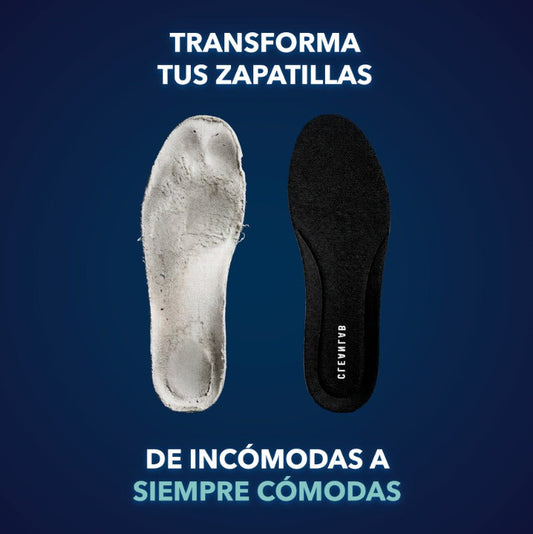 Plantillas para zapatillas: para qué sirven, tipos y cómo elegir las correctas