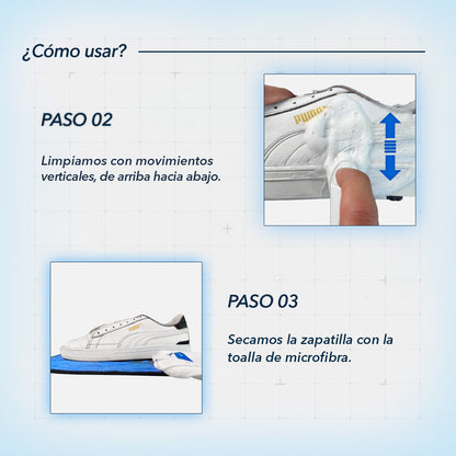 Clean2Go - Limpieza de Zapatillas