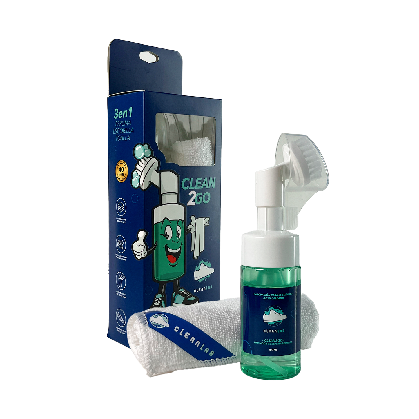 Clean2Go - Limpieza de Zapatillas