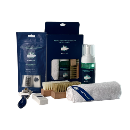 Kit de Gamuza + Foam Pack - Limpieza de Zapatillas