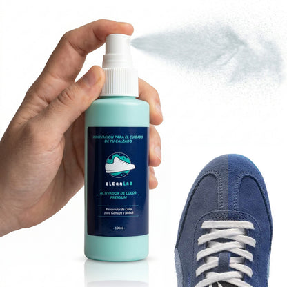 Activador de color Clean Lab en spray para zapatillas de gamuza y nobuck