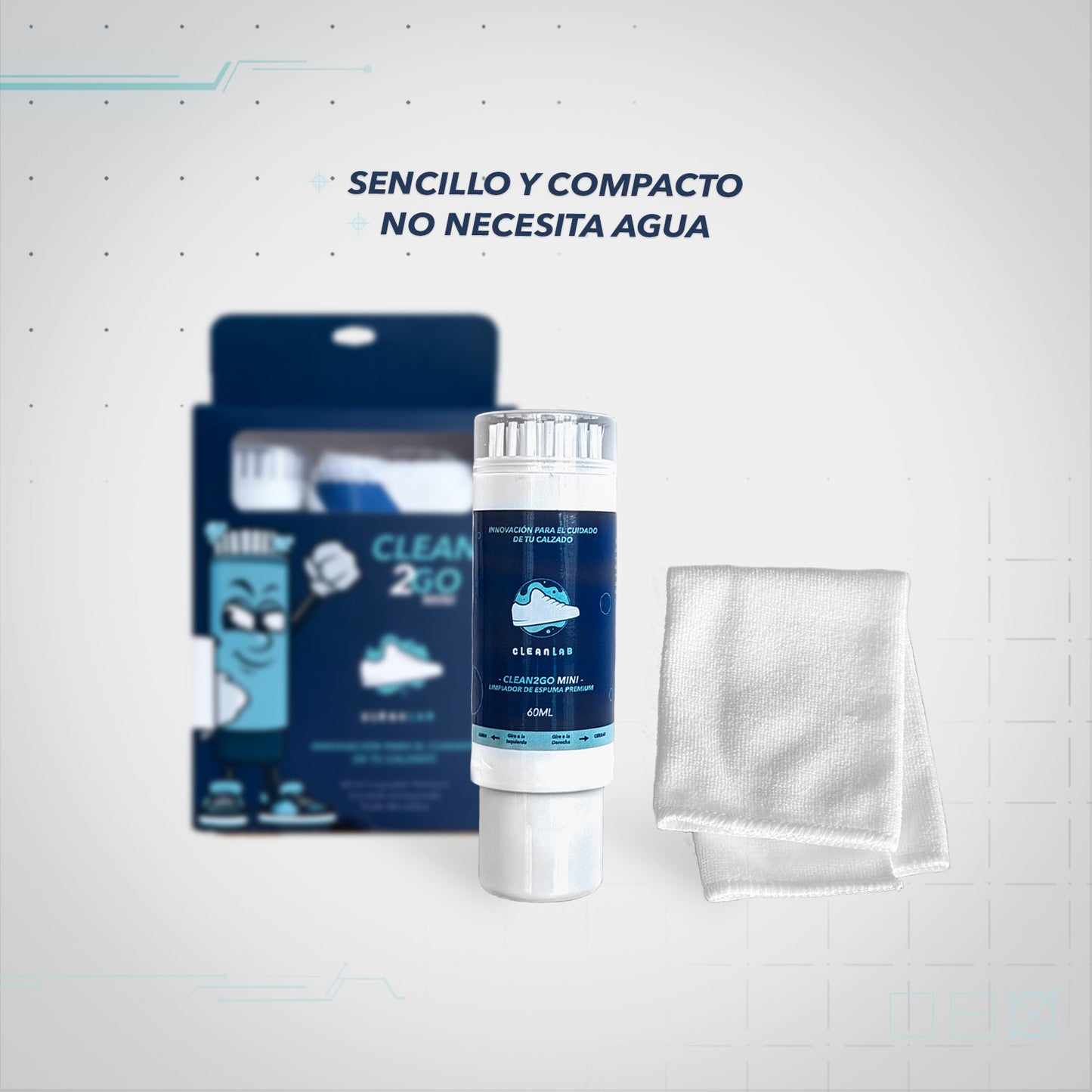 Clean2Go Mini - Lanzamiento miércoles 22 9 a.m. - gratis + envio