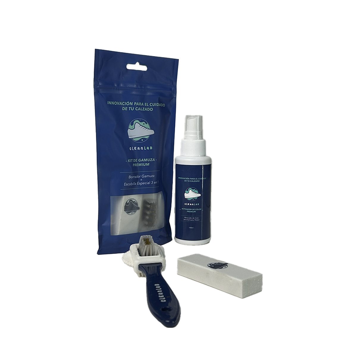 Pack Gamuza Duo - Kit limpiador de Gamuza + Activador de Color Premium