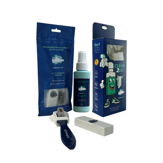 Back2School — Kit completo de limpieza portatil para zapatillas