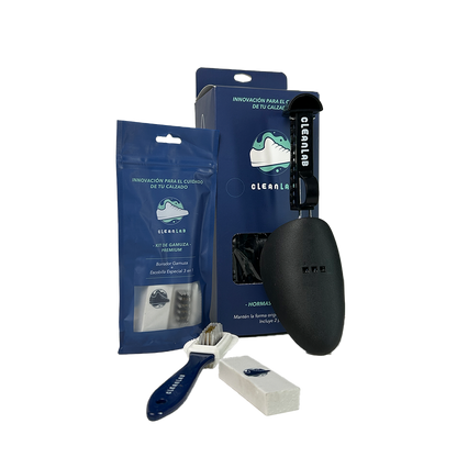 Kit de Gamuza Premium + Hormas Premium 2 pares - Limpieza y Protección Zapatillas