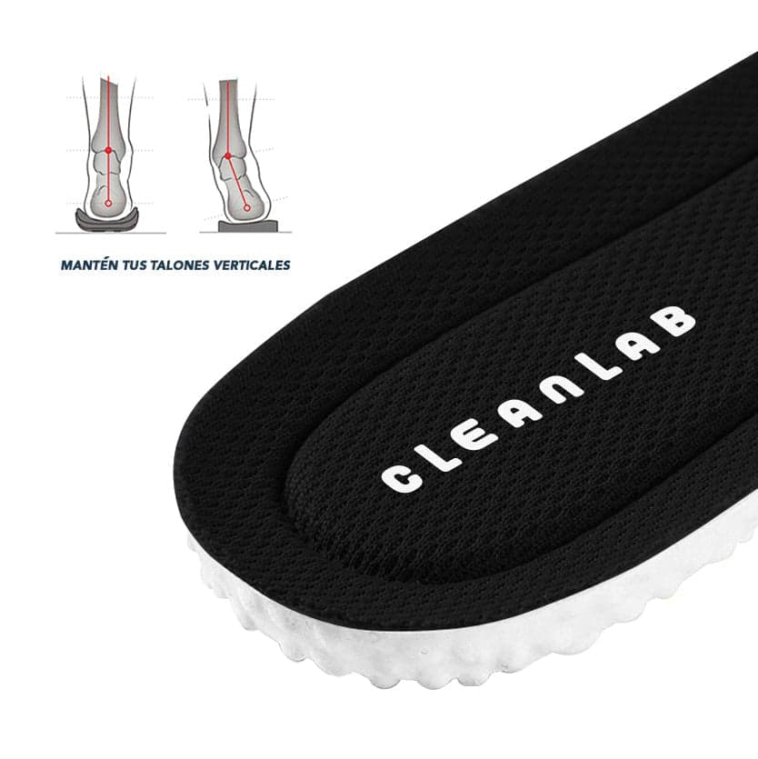Plantillas Premium - Máxima amortiguación en cada paso - Clean Lab PE