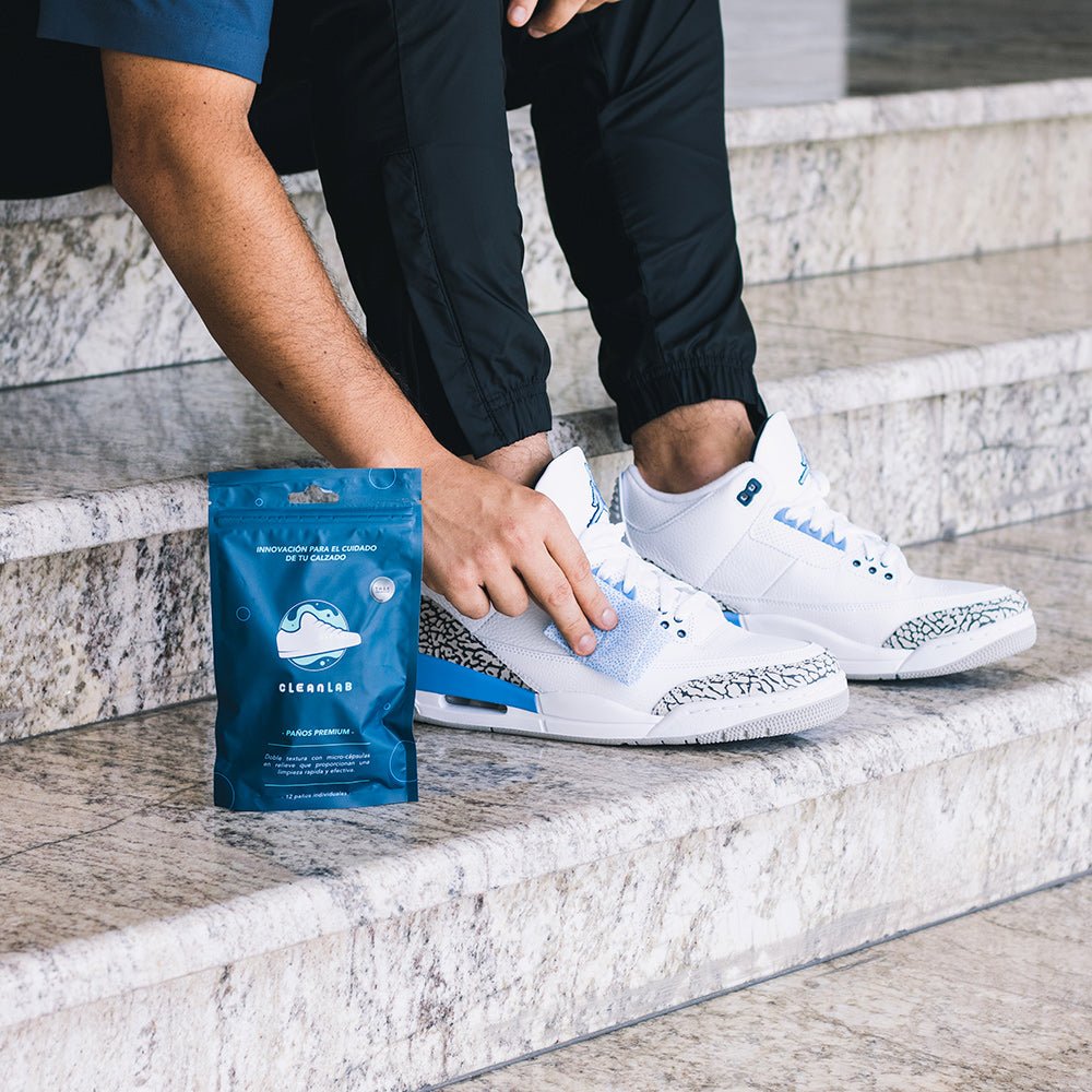 Paños Premium - 12 Pack - Limpieza de zapatillas - Clean Lab