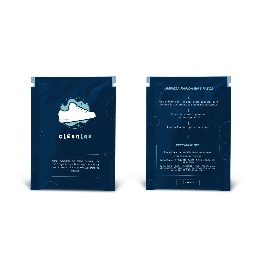 Paños Premium - 12 Pack - Limpieza de zapatillas - Clean Lab